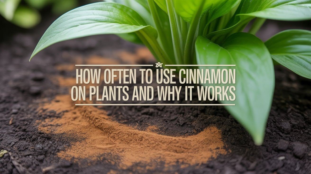 How Often to Use Cinnamon on Plants and Why It Works