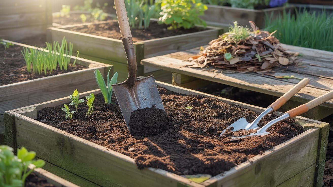 Prepare and Fertilize Planting Beds