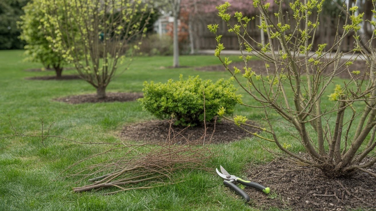 Prune Trees and Shrubs 