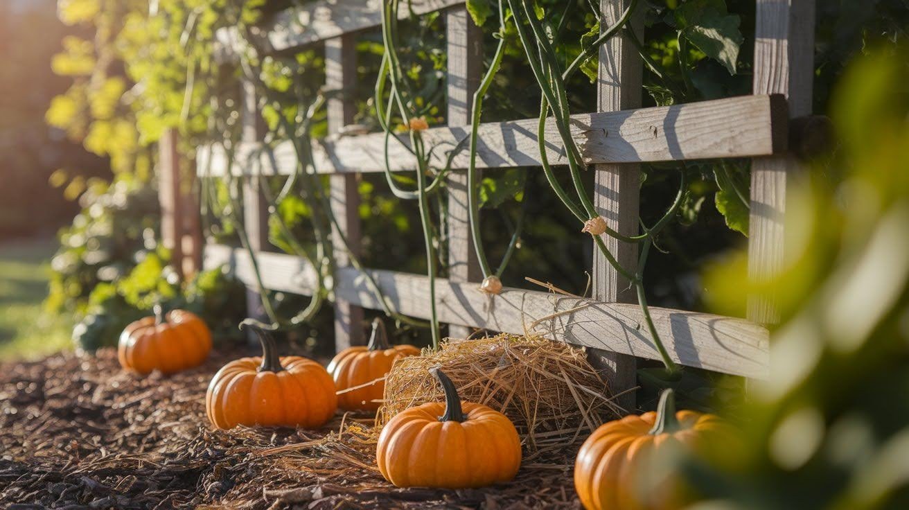 Supporting Growth with Trellises and Stakes
