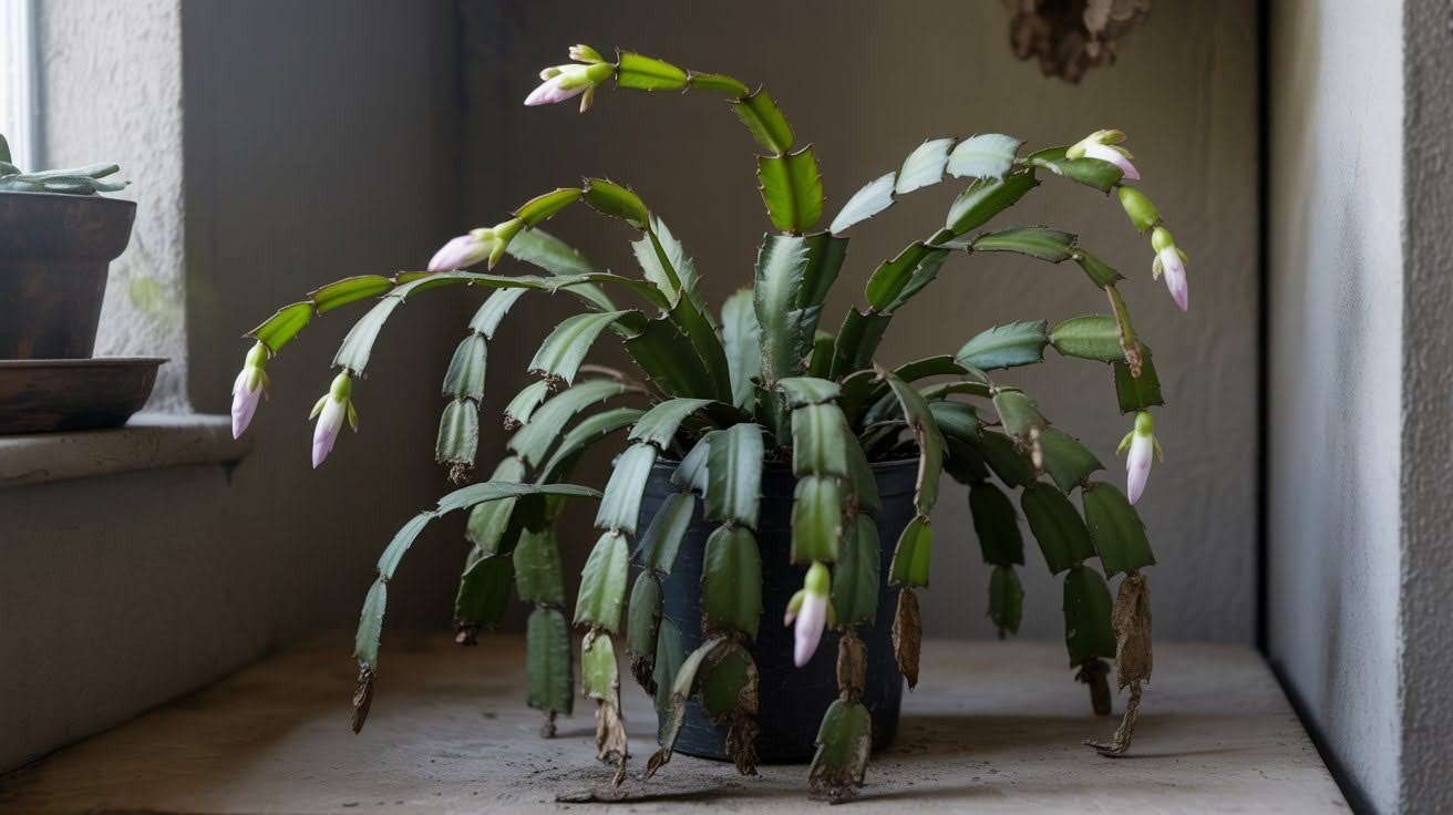What Happens When Your Christmas Cactus Gets Too Little Light
