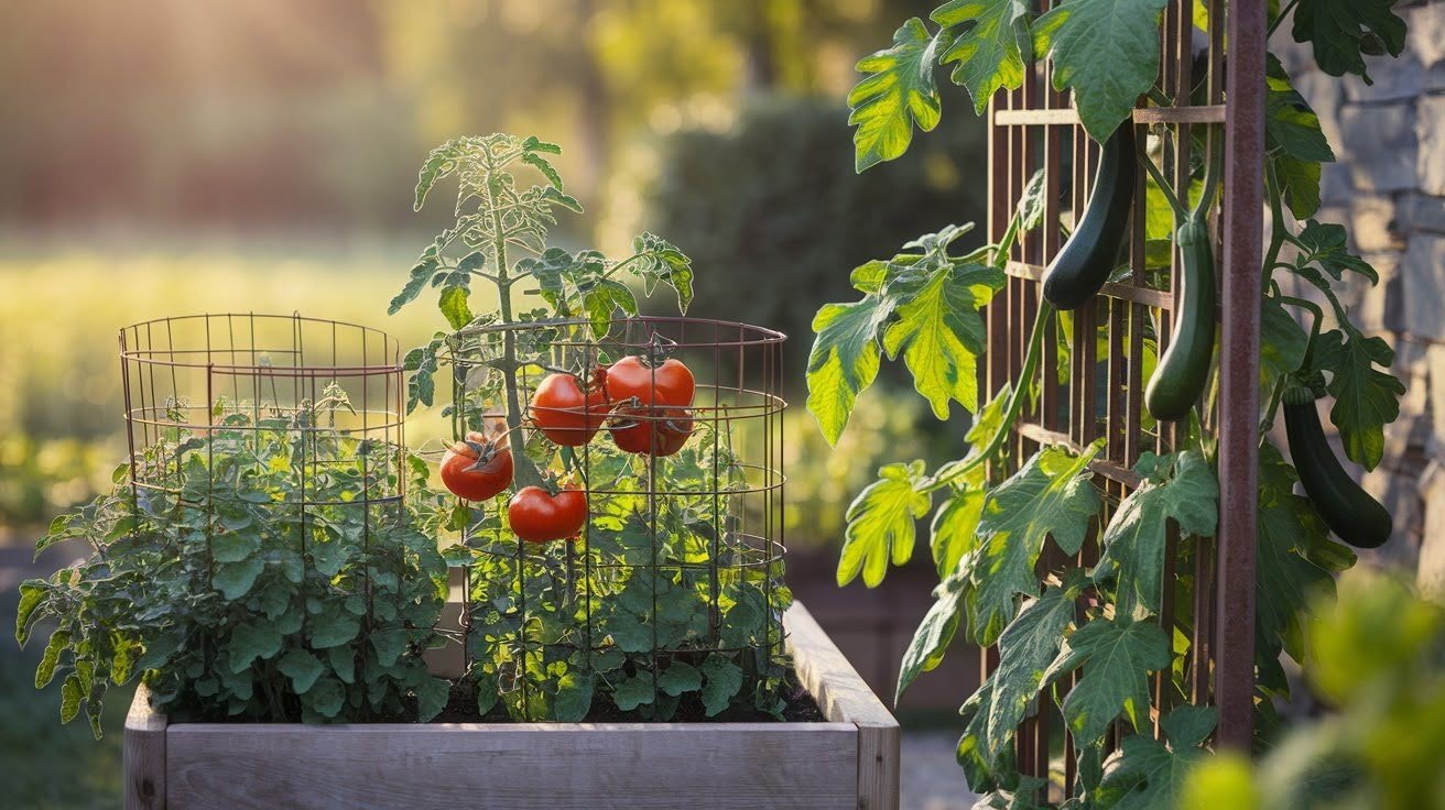 Supporting Plants Vertically
